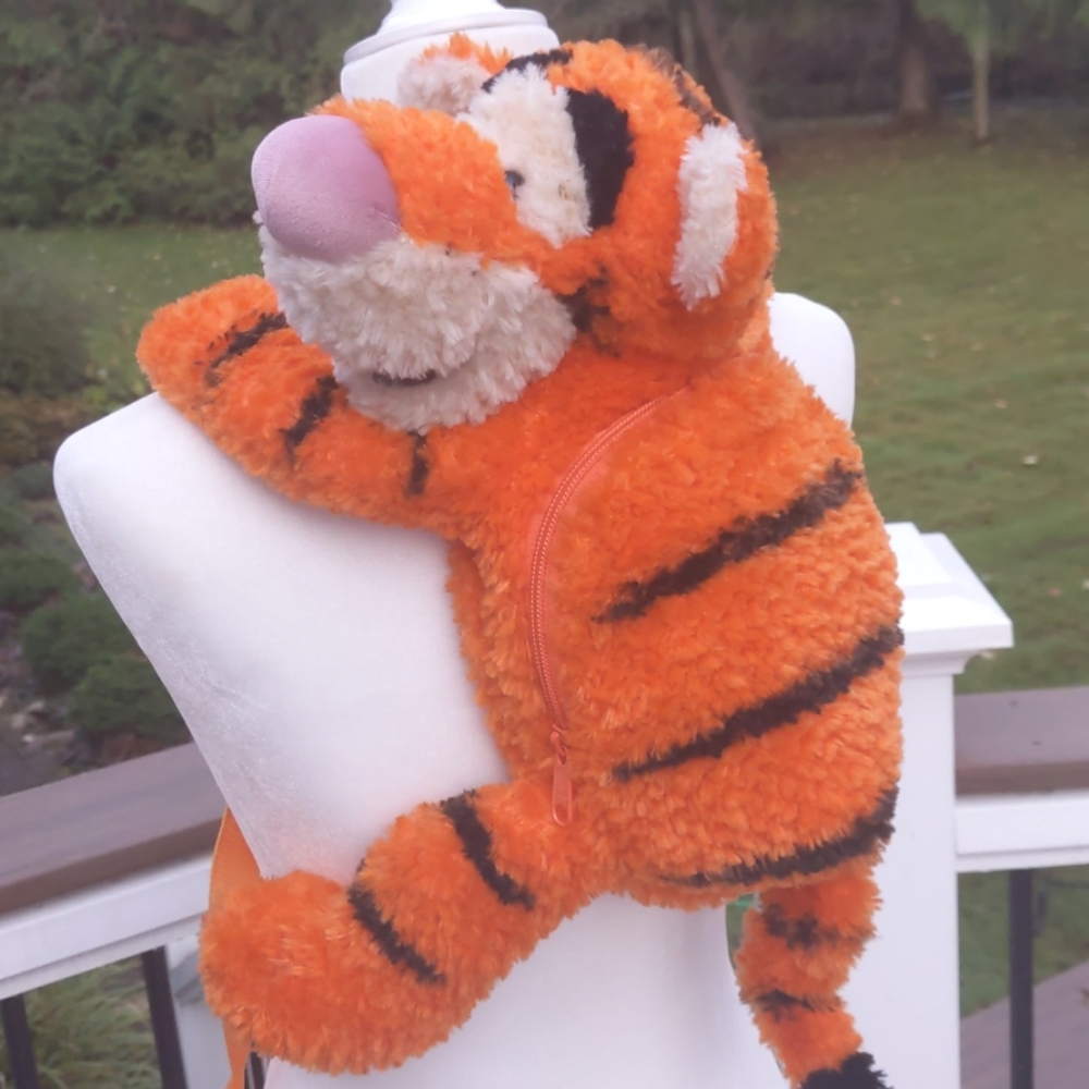 Plush Tigger Backpack